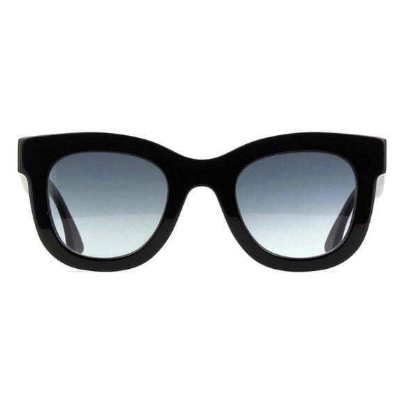 New THIERRY LASRY Black Square Gambly 701 Sunglasses Women - Picture 2 of 4